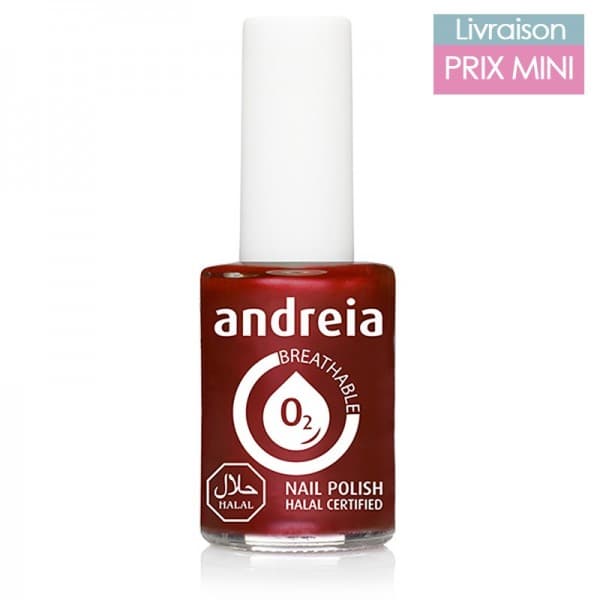 Vernis à ongles - Andreia B12 - Rouge Brique