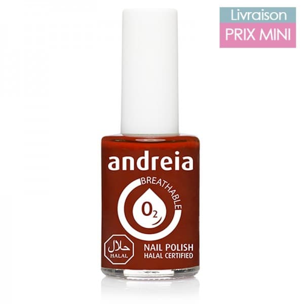 Vernis à ongles - Andreia B15 - Rouge Orangé