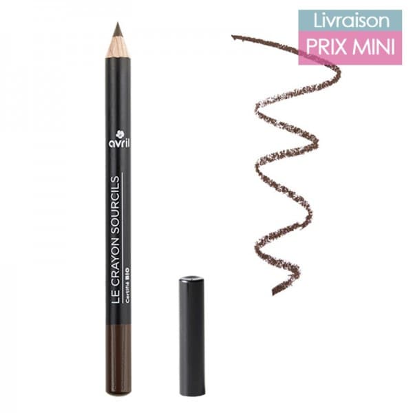 Crayon pour sourcils bio - Avril Brun