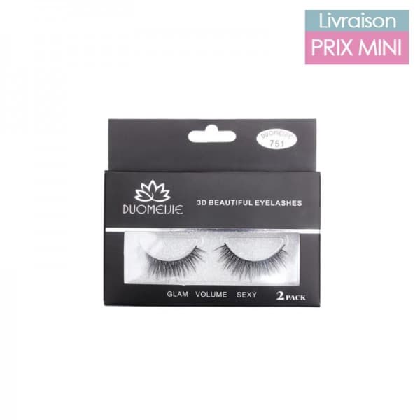 Faux-cils pour agrandir le regard 751 (x2)
