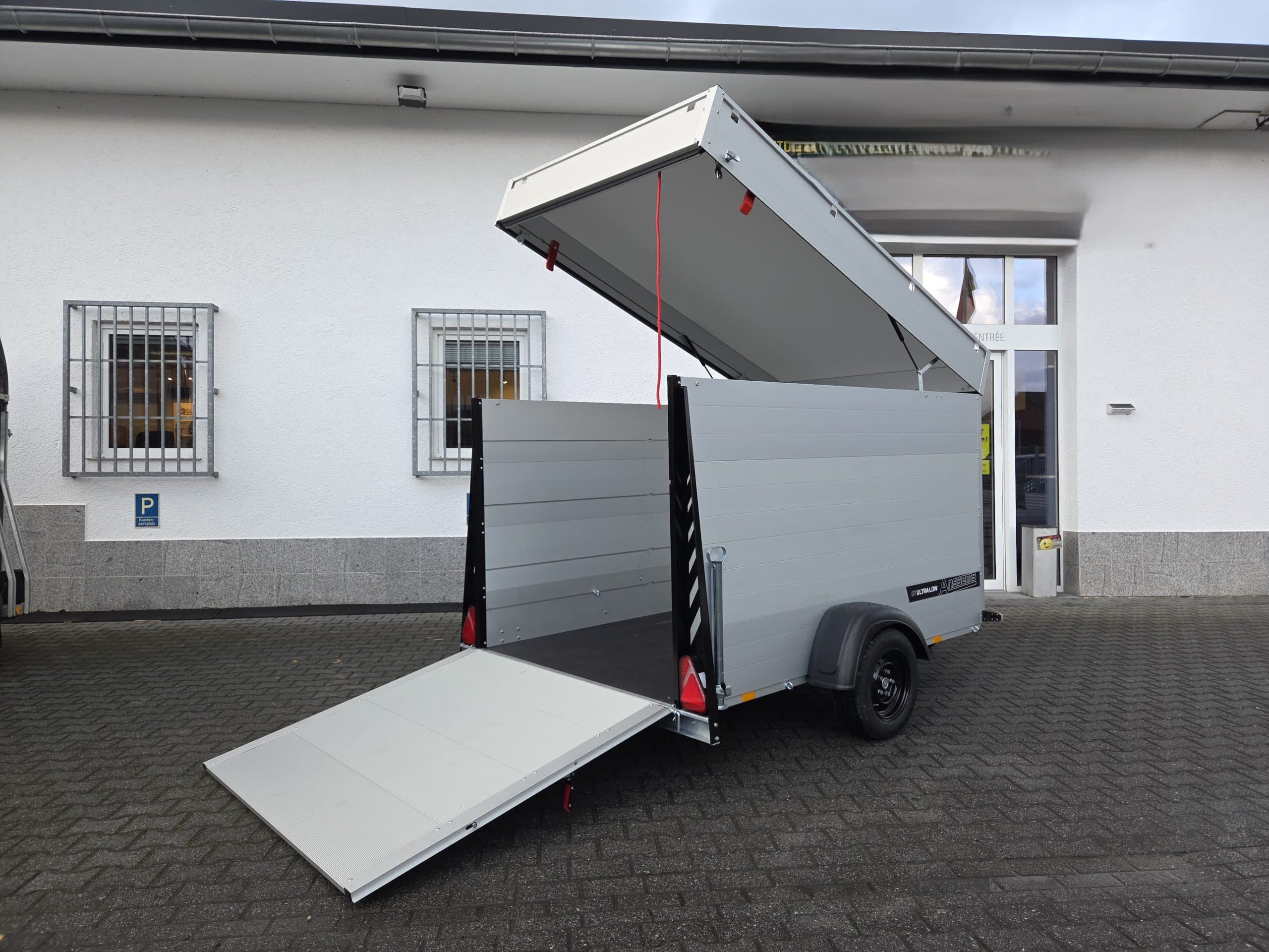 ALUBOXX Deckelanhänger GTB 1350 VT3 Ultra Low 251x151cm 1350kg