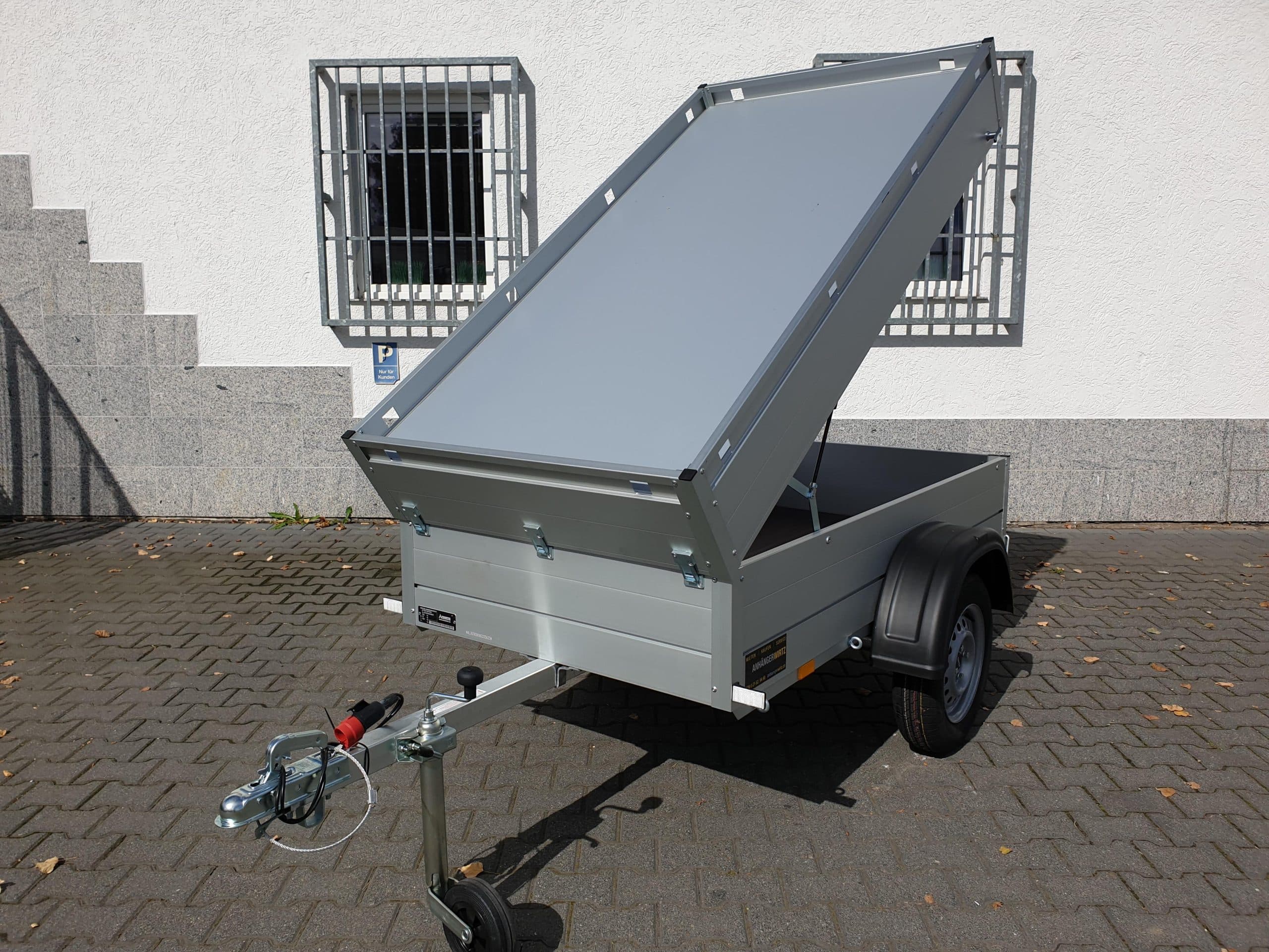 ALUBOXX Deckelanhänger GT 750 HT 201x101x48 cm (XS) 750kg