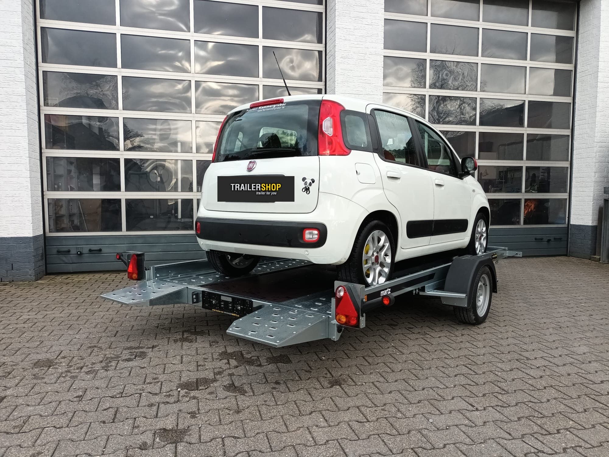 Martz Kleinfahrzeug Multi Tieflader 350x180cm 1800kg 100km/H
