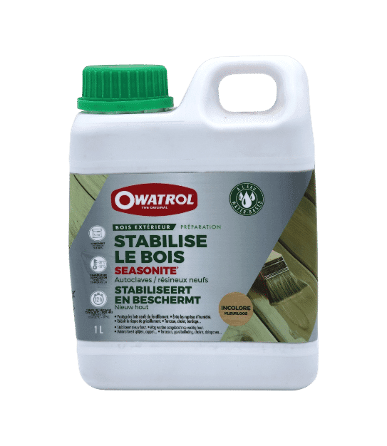 SEASONITE® - Protecteur Stabilisateur bois résineux neufs - OWATROL - 2,5L