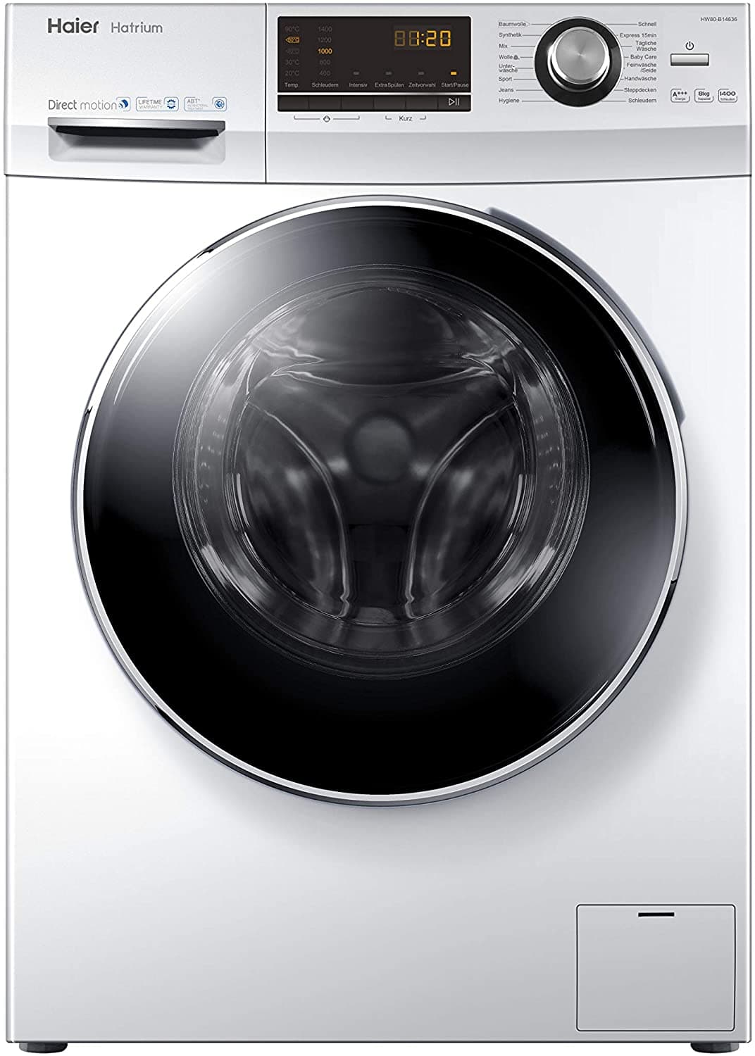 Lave-linge Haier HW80-B14636 -1400 tr min - 8 kg
