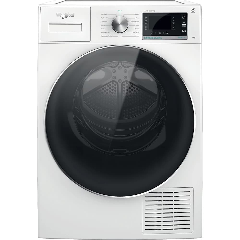 Sèche linge pompe à chaleur WHIRLPOOL W7XD95W FR - 9kg