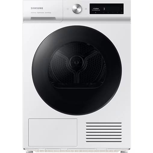 Sèche linge pompe à chaleur SAMSUNG DV90BB7445GWS3 Bespoke AI Label énergie A+++ Capacité XL (9kg) – Tambour 115L Tambour inox – silencieux (63 db)