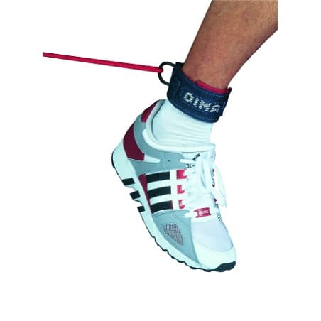 CHEVILLÈRES DE TRACTION X2 - FERMETURE VELCRO AVEC ANNEAU - DIMASPORT - CHEVILLERES DE TRACTION - LA PAIRE