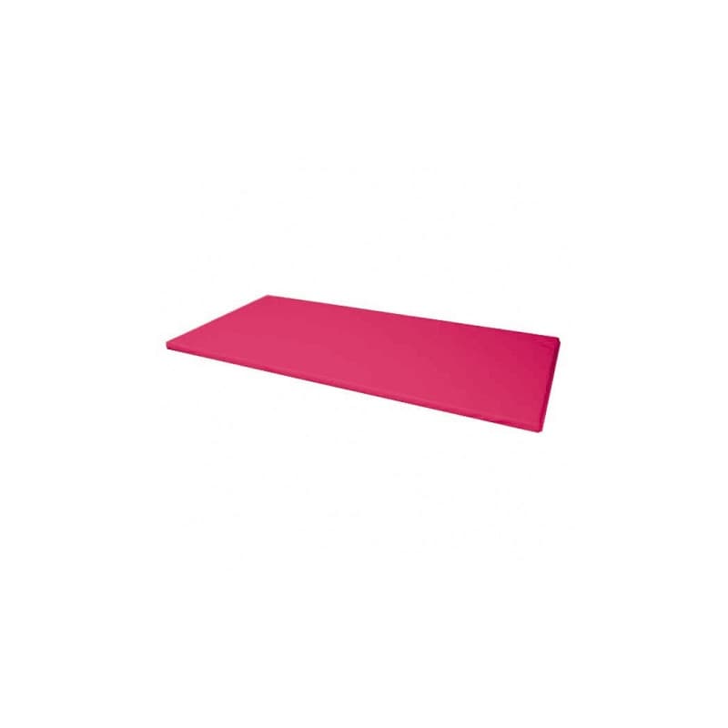 Tapis quietude 192 x 96 x 4 cm - FRAMBOISE/TRANCHE PISTACHE - 192 X 96 CM - 4 CM