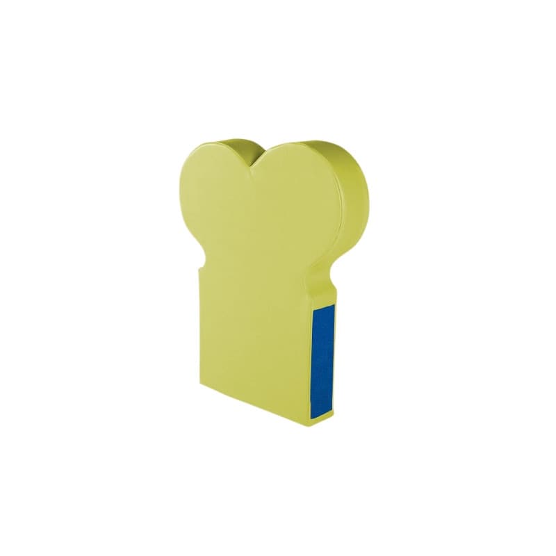 Parapet 48 x 12 x 36 cm - VERT PISTACHE - PARAPET CŒUR  48 X 12 X 80 CM