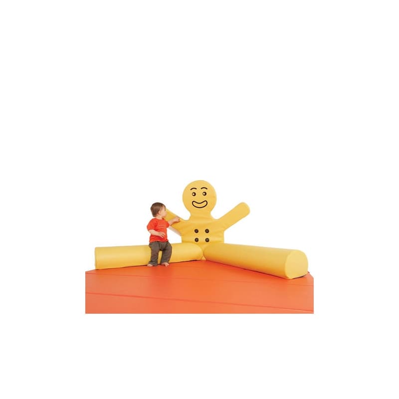 BANC EN MOUSSE POUR ENFANT - DÉCORATION MONSIEUR BISCUIT | DIMAKID - 113 X 96 X 5 CM [ M.BISCUIT ]