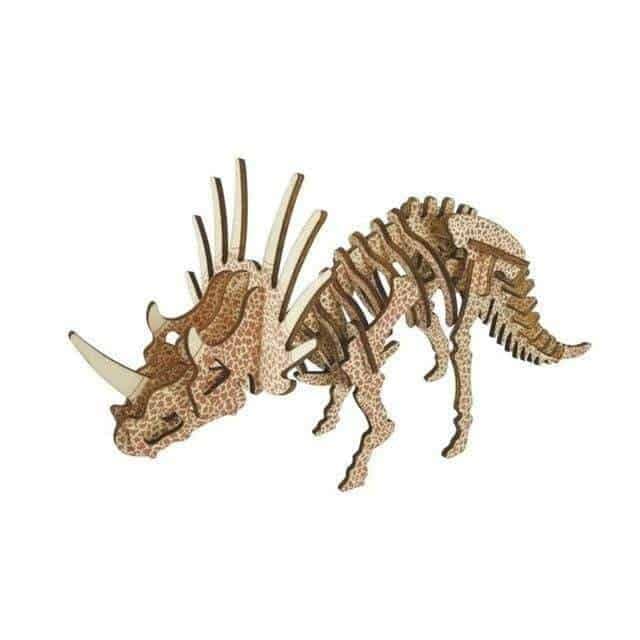 Large Wooden 3D Dinosaur Puzzle