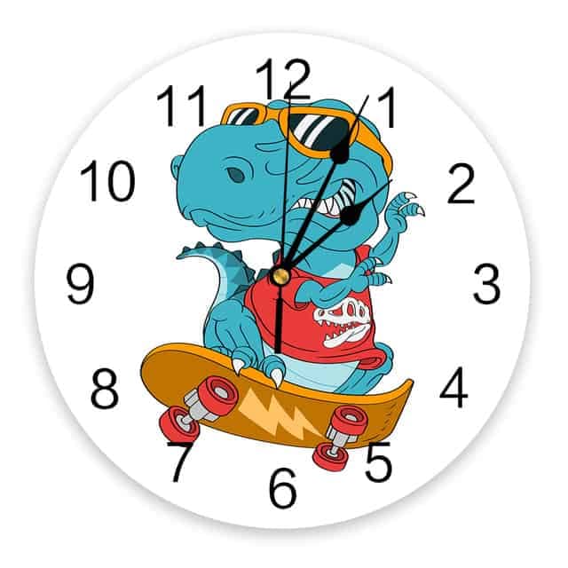 Cool Dinosaur Clock