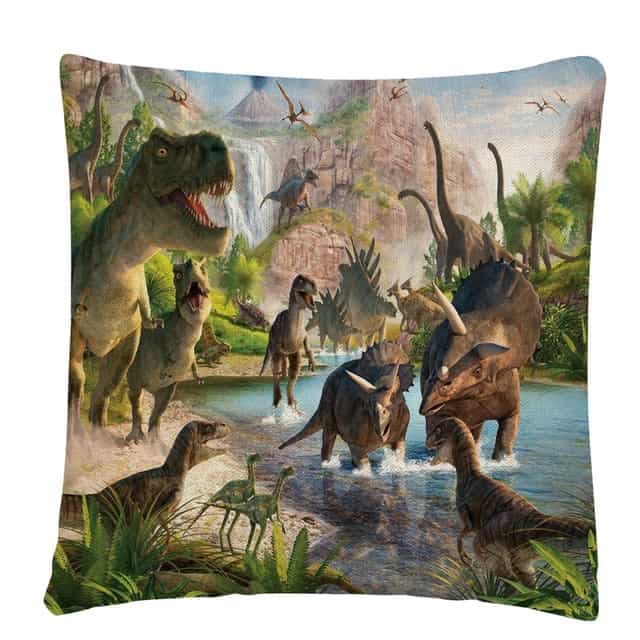 Dinosaur Pillow Case