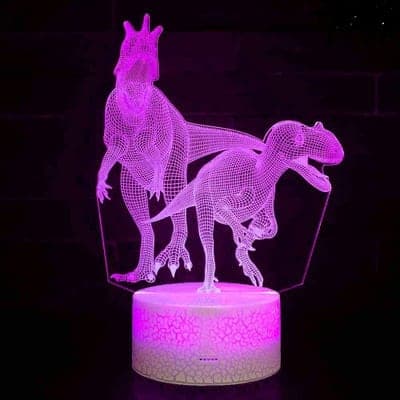 Dinosaur Touch Lamp