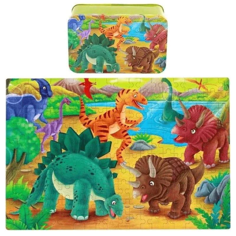 Large Wooden Dinosaur Puzzle