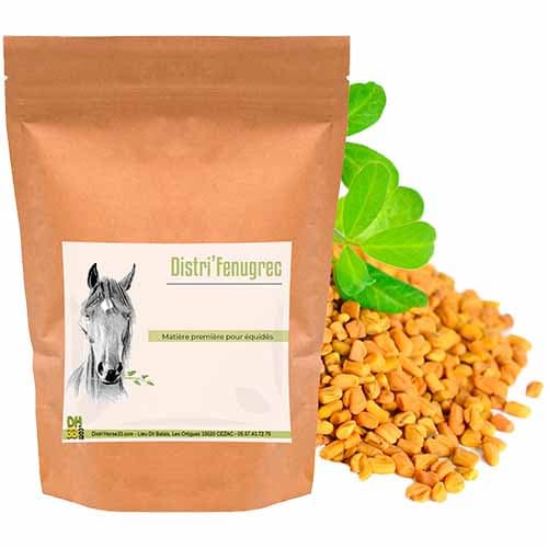 Fenugrec Cheval - Prise de Masse Naturelle et Stimulation de l'Appétit | DistriHorse33 - 