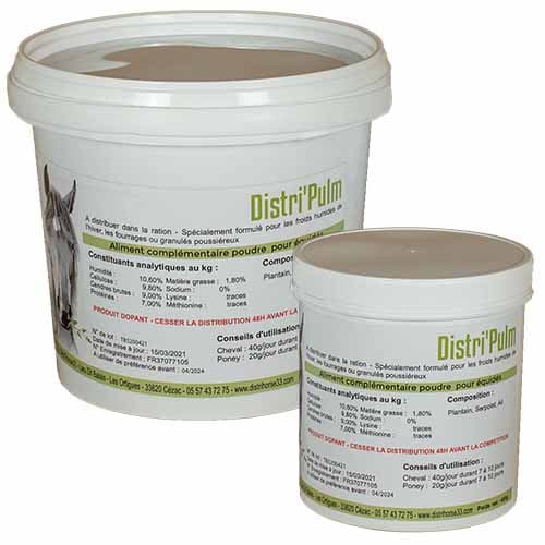 Distri’Pulm : soulager la toux du cheval naturellement - 