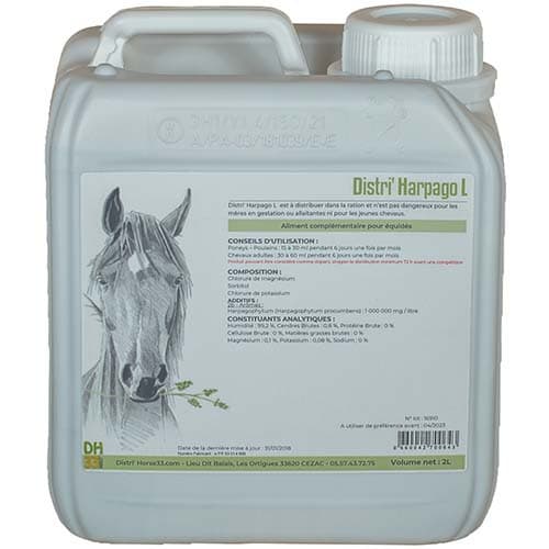 Distri'Harpago Liquide - Arthrose et douleur du cheval - 2L