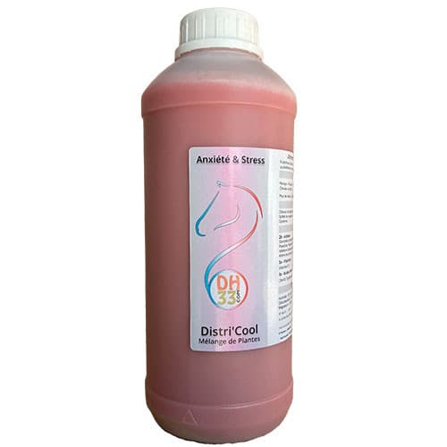 Produit Anti Stress Cheval - Distri'Cool - DistriHorse33 - 1 L
