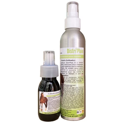 Distri'Plaie B - Désinfectant pour chevaux - 200 ml