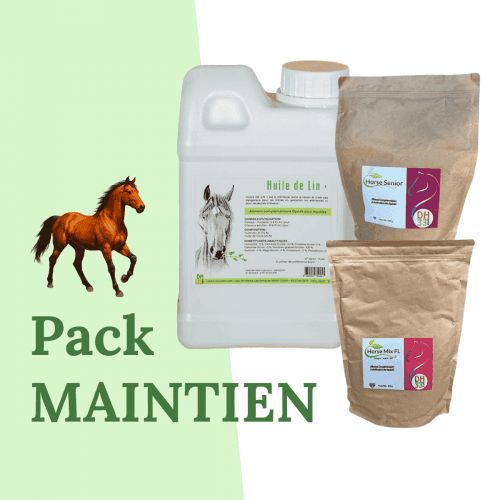Pack Maintien - Cheval âgé & Convalescent - 