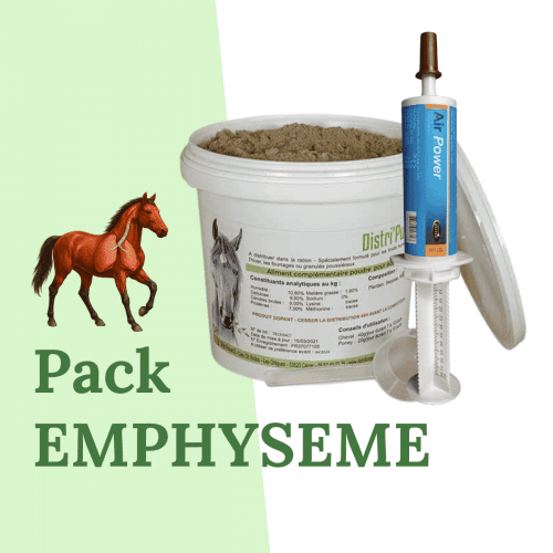 Pack Action Emphysème - Confort respiratoire du cheval - 