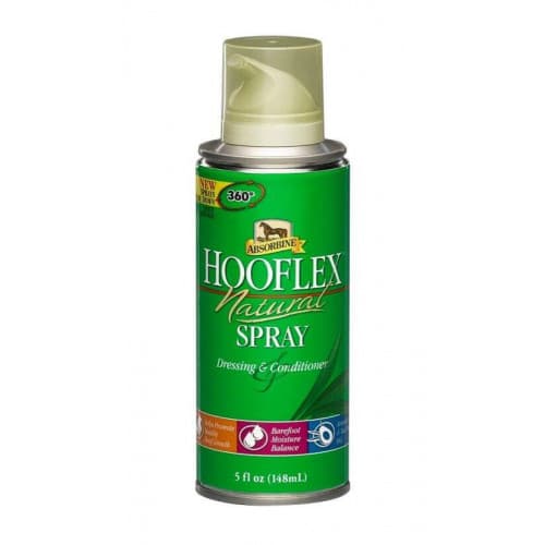 Hooflex Natural Spray Absorbine pour les sabots du cheval - 148 ml