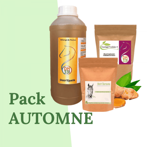 Pack Automne : Drainage & Équilibre Digestif Cheval - 
