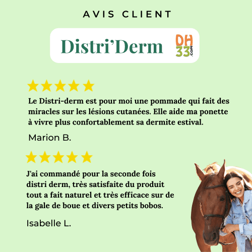 Distri’Derm – Crème cicatrisante naturelle cheval | DistriHorse33 - 2L