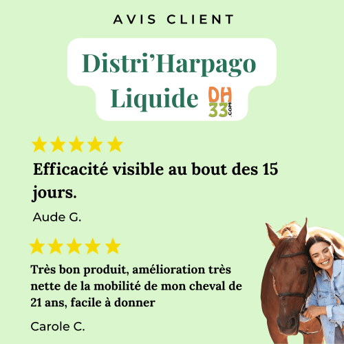 Distri'Harpago Liquide - Arthrose et douleur du cheval - 2L