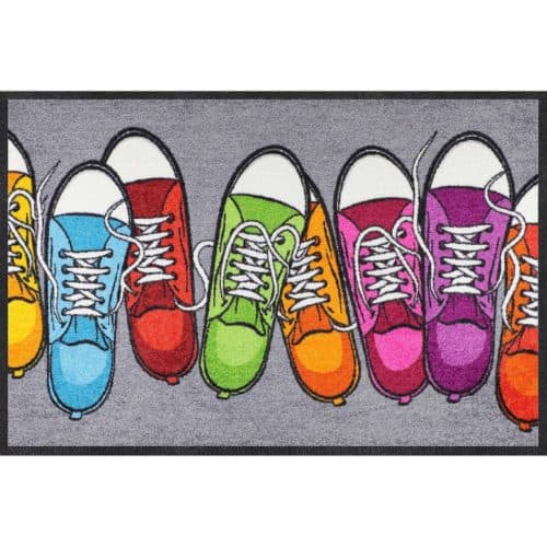 Tapis Bunte Turnschuhe 50X75cm SALONLOEWE EFIA
