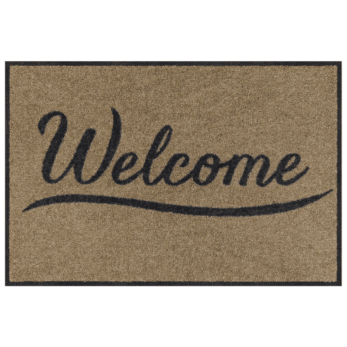 Tapis Simply Welcome Taupe 50X75cm SALONLOEWE EFIA