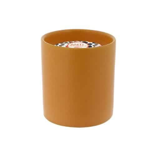 Bougie parfumée Céramique Ocre Géraniol 120g ESTIVADE