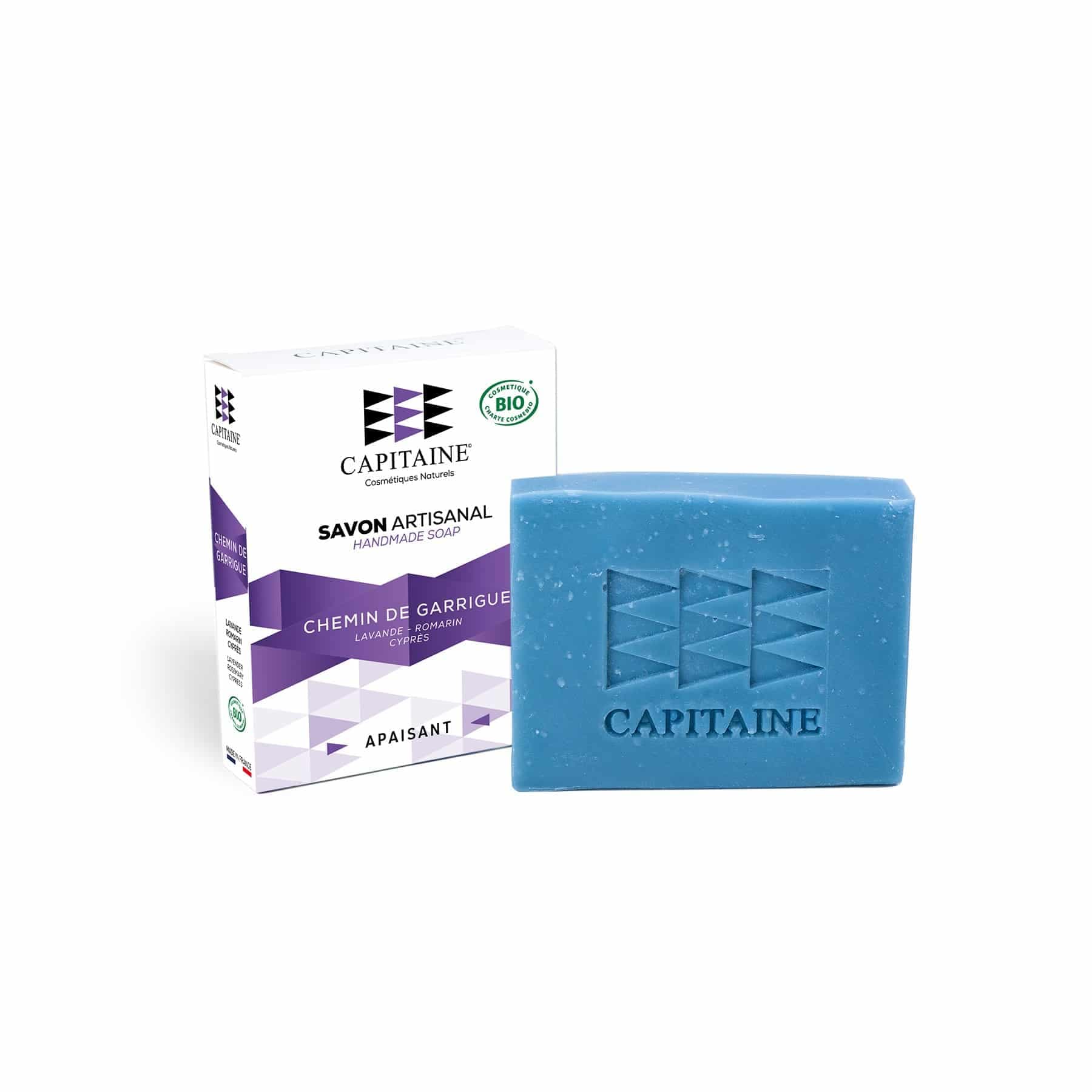 Savon surgras doux - Chemin de garrigue 100g CAPITAINE