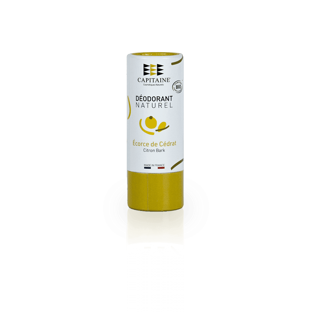 Déodorant solide naturel - Écorce de cédrat 65g CAPITAINE