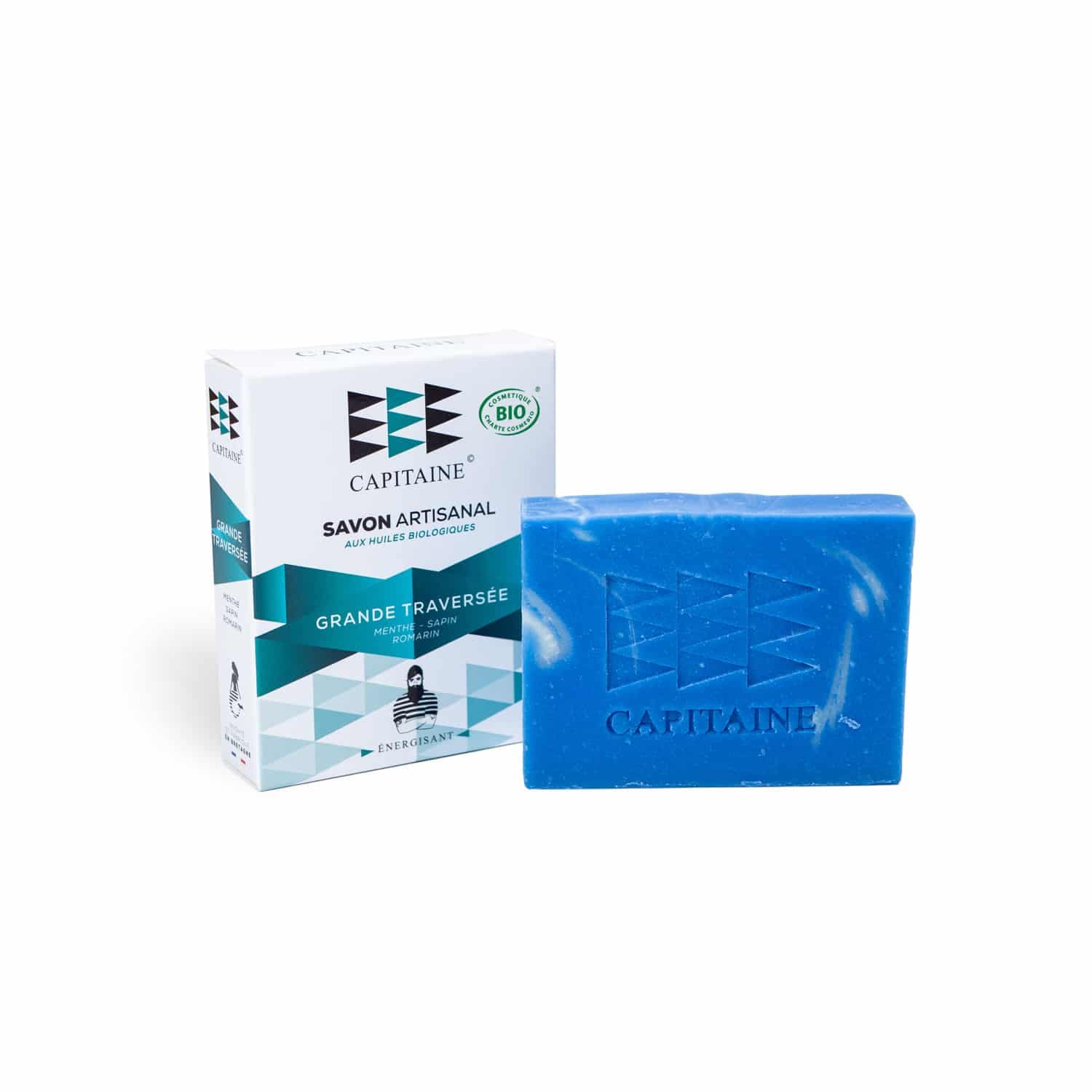 Savon surgras purifiant - Grande traversée 100g CAPITAINE