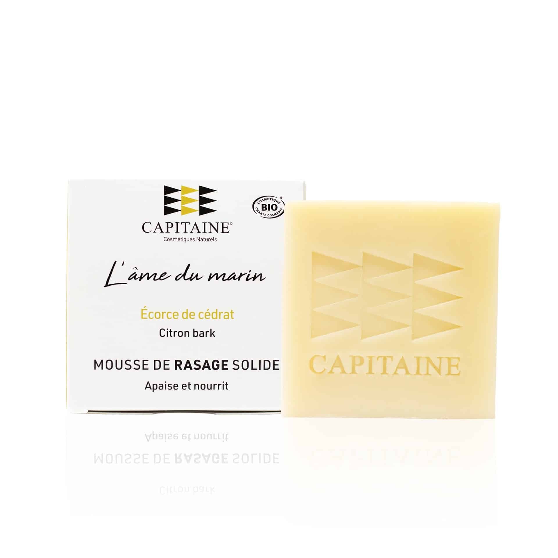 Mousse de rasage solide - L'âme du marin 100g CAPITAINE