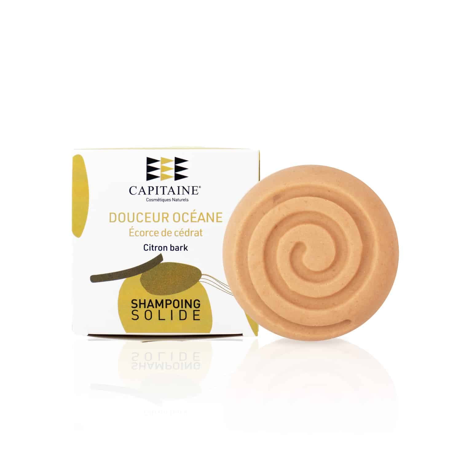 Shampoing solide - Cheveux normaux - Douceur océane 85g CAPITAINE