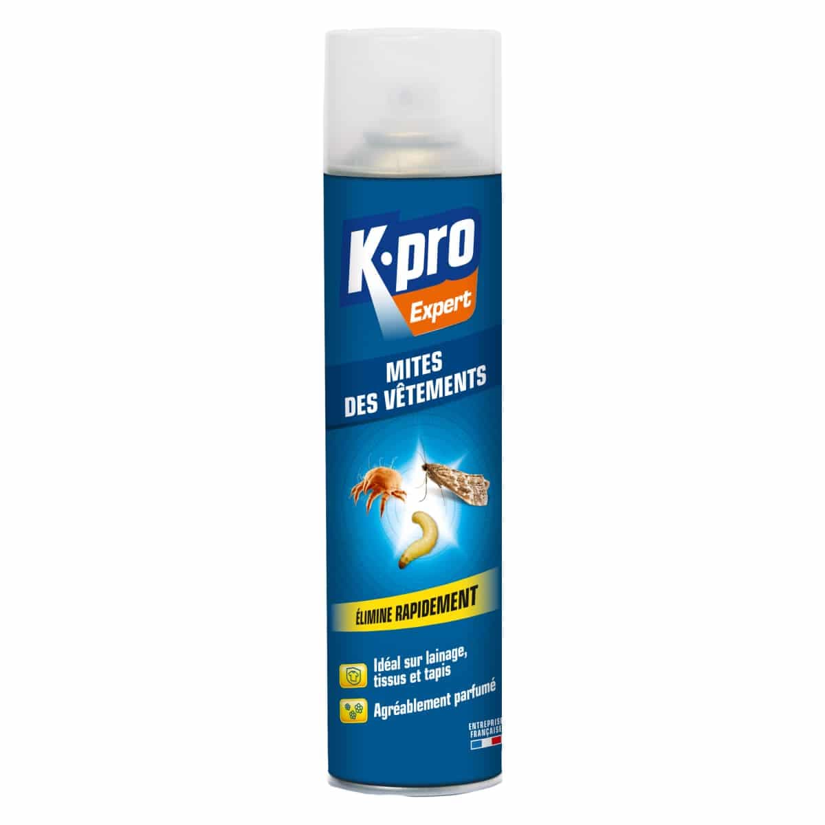 Insecticide Mites de vêtements 400ml K.PRO
