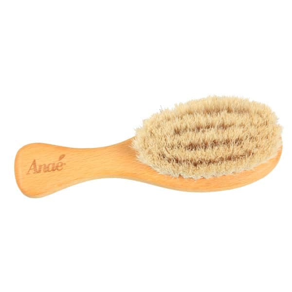 Petite brosse pour bébé en bois de hêtre ANAÉ