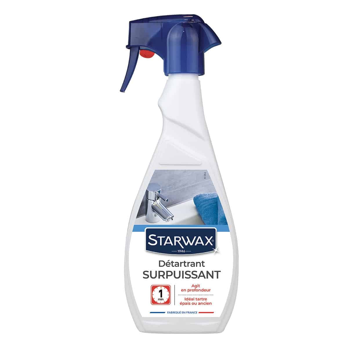 Détartrant surpuissant Salle de bain 500ml STARWAX