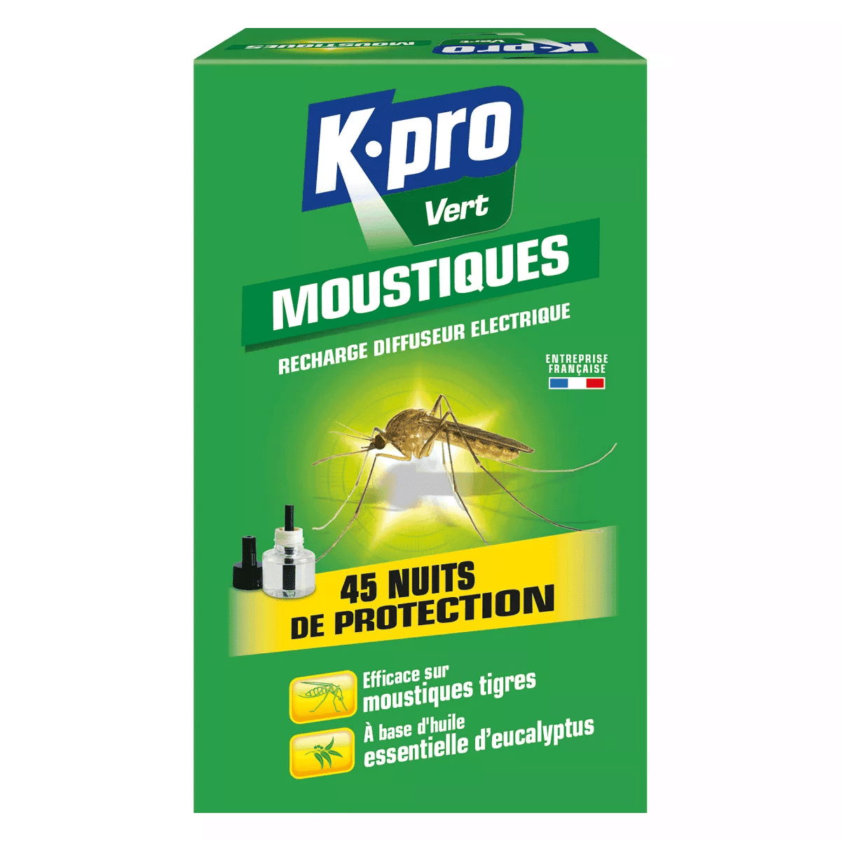Recharge pour diffuseur électrique Moustiques HE Eucalyptus K.PRO