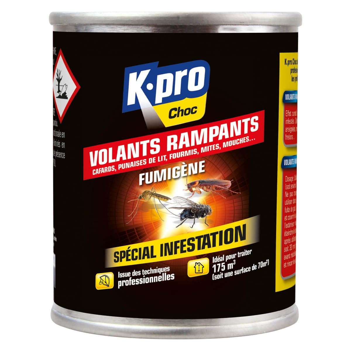Fumigène Tous insectes 60g K.PRO