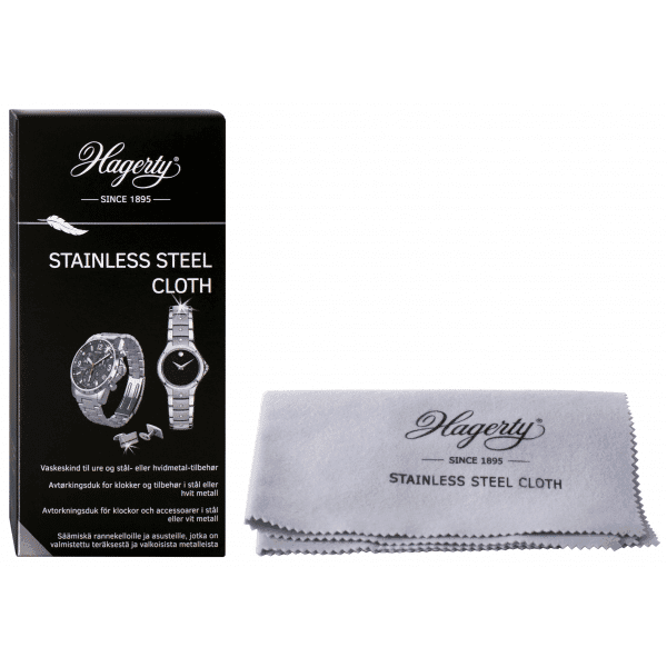 Chamoisine pour montres Stainless Steel Cloth HAGERTY