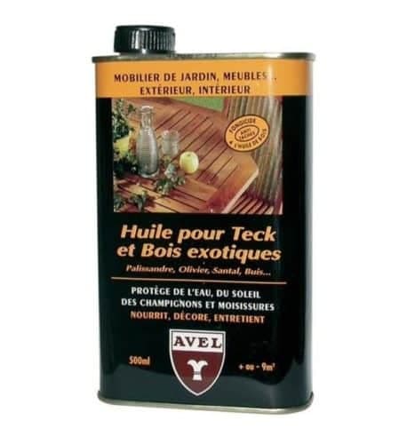 Huile pour teck et bois exotiques 500ml AVEL