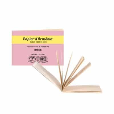 Carnet Rose PAPIER D’ARMÉNIE