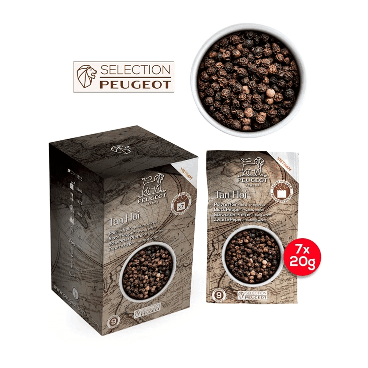Poivre noir Tan Hoi 140g PEUGEOT