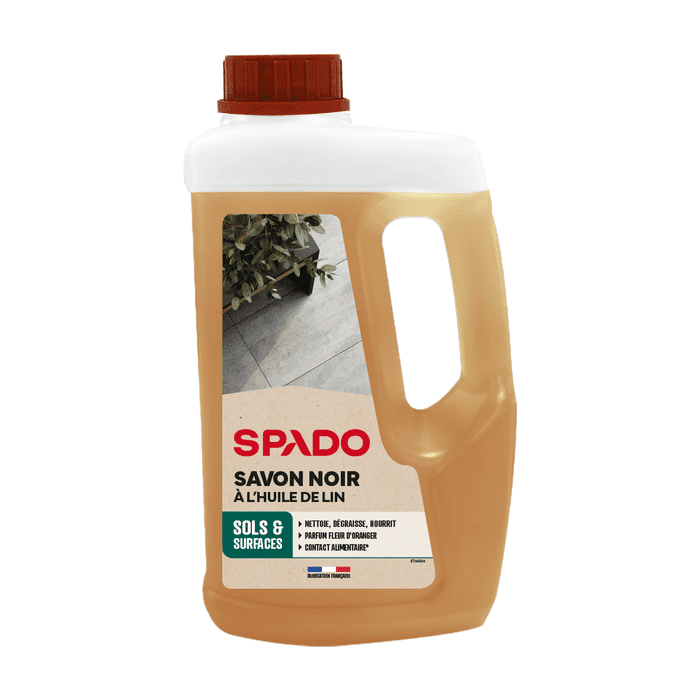 Savon noir à l'huile de lin 1L SPADO