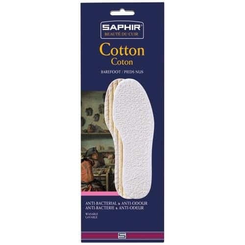 Semelles Coton - Pieds nus SAPHIR